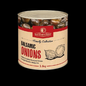 Onions Balsamic Sandhurst 2.6Kg 1/Ea - $33.00