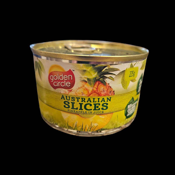 Pineapple Sliced Golden Circle 225gm 1/Ea - $4.50