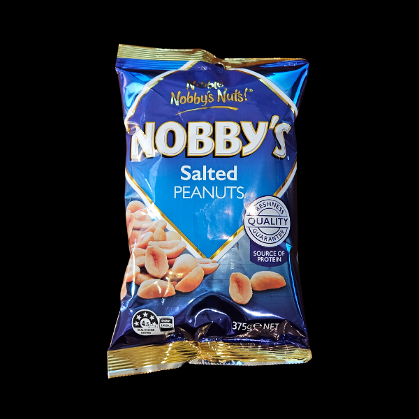 Peanuts Salted Peanuts Nobby's 1/Ea - $4.50