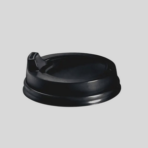 Lid to suit BioPak Coffee Cup Black Sipper 255ml / 8oz 1000/Ctn - $45.57