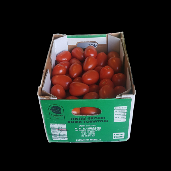 Tomatoes Roma 10kg  CASE