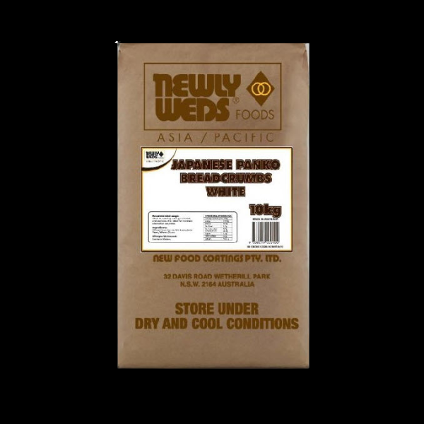 Bread Crumbs Panko Japanese White 10kg 1/Ea - $57.13