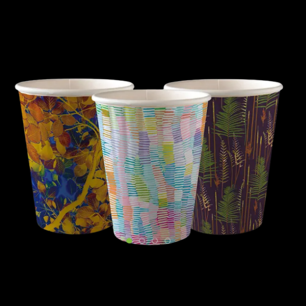 Coffee Cup 390ml / 12oz Double Wall Art Series 1000/Ctn - $218.47