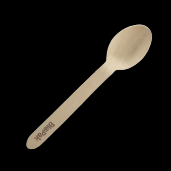 Spoon Wooden 16cm Unbranded Bulk Pack - FSC 100% - 2000/Ctn - $58.50