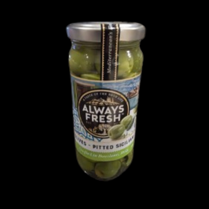 Olives Always Fresh Pitted Sicilian 230gm 1/Ea - $5.90