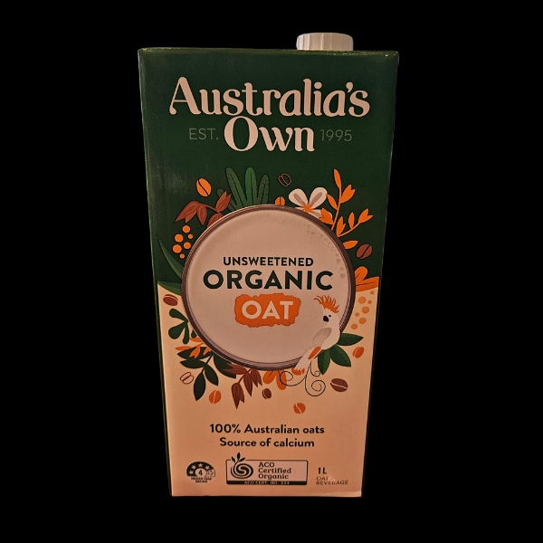 Milk  Australia's Own Organic Oat 1/Ea - $3.90