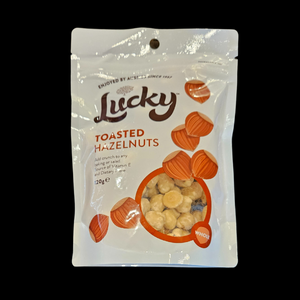 Nuts Lucky Toasted Hazelnuts 120gm 1/Ea - $6.90