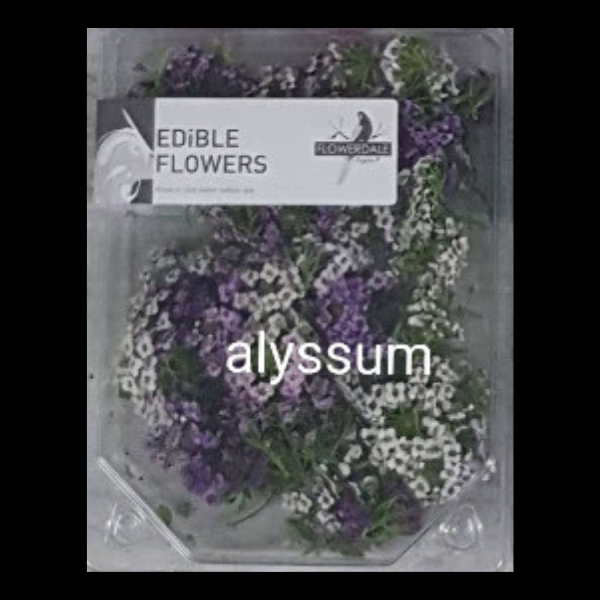 Flowers Edabile Sweet Alyssum