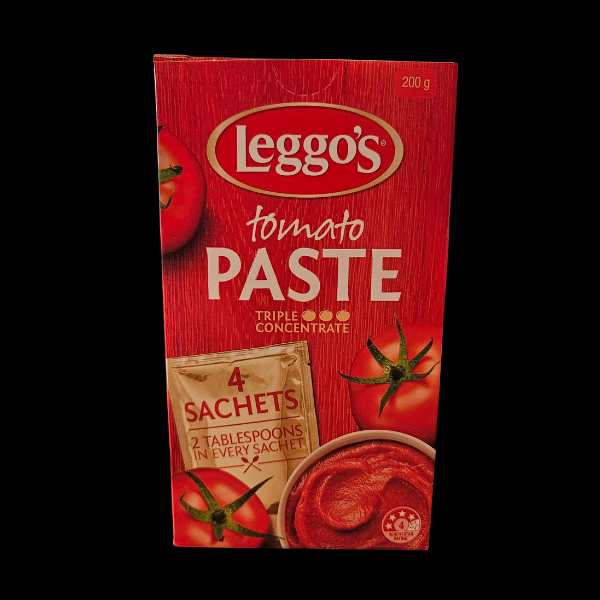 Tomato Paste Leggo's 200gm 1/Ea - $3.90