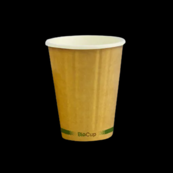 Coffee Cup 255ml / 8oz Double Wall Kraft 1000/Ctn - $165.27