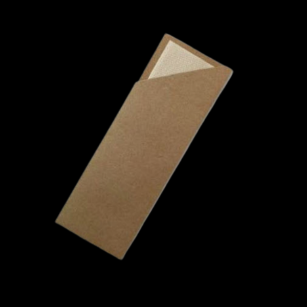 Cutlery Pouch Kraft Napkin  Betaeco 1000/Ctn - $119.90