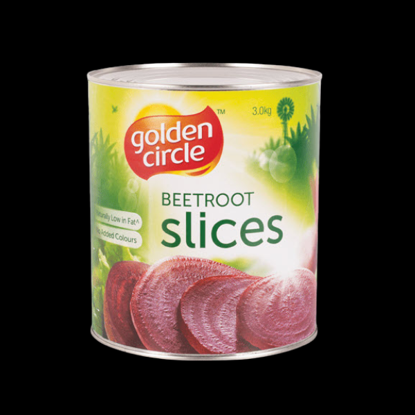 Beetroot Sliced 3kg A10 1/EA - $18.85