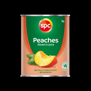 Peaches Sliced SPC A10 3Kg  1/Ea - $22.92