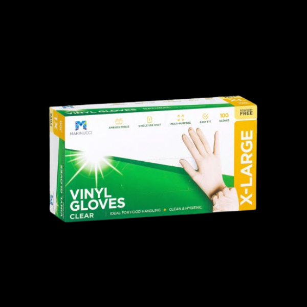 Gloves Powder Free Vinyl Large Glove Clear 100Ea/Pkt - $4.75