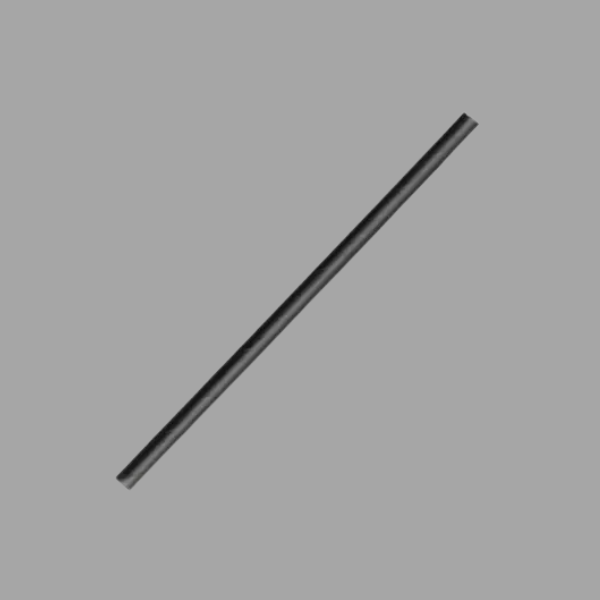 Straw BioStraw Black Cocktail 4.5mm x 120mm 2500/Ctn - $38.99