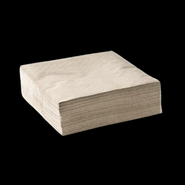 BioNapkin Natural Corner Embossed Cocktail 2Ply - FCS Mix 2000/Ctn - $29.76