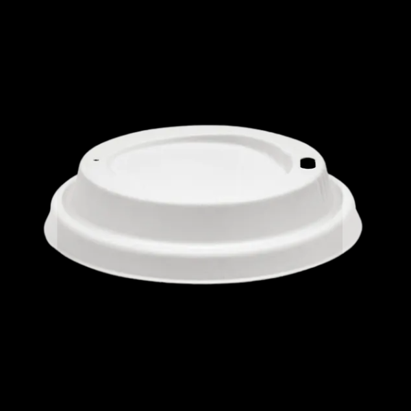Lid to suit BioPak Coffee Cup White 390ml to 510ml  /  12oz to 20oz 1000/Ctn - $74.83