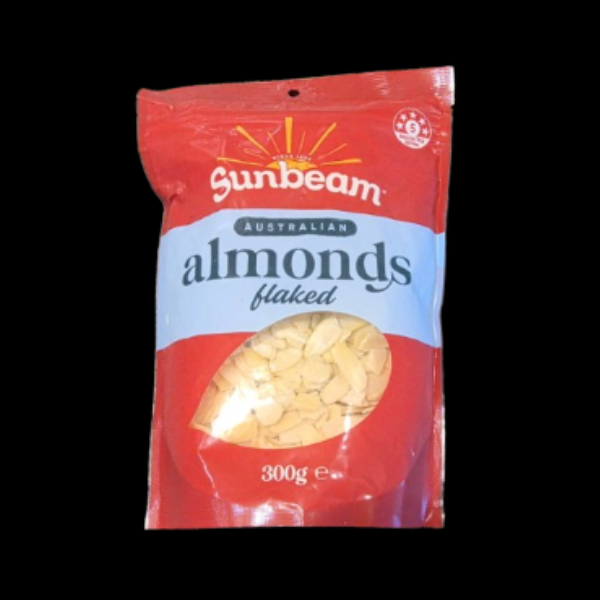 Nuts Flaked Almonds 300gm 1/Ea - $18.90