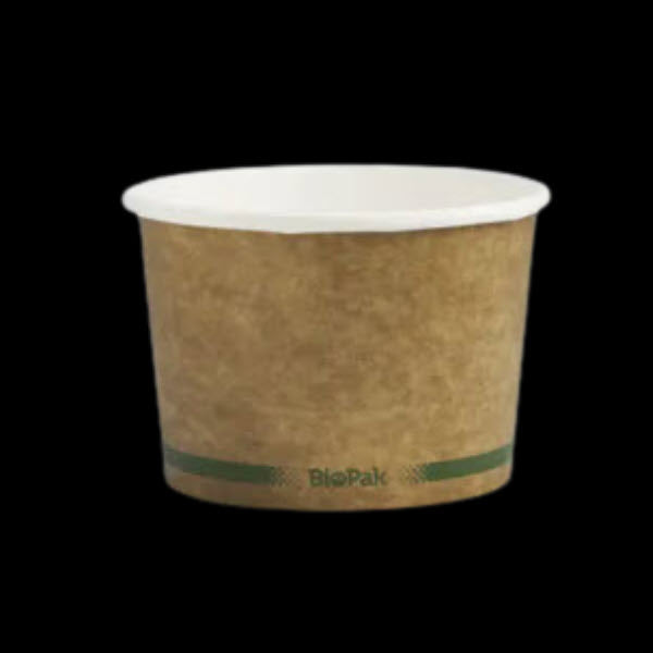 BioBowl Kraft 550ml / 16oz  500/Ctn - $87.85