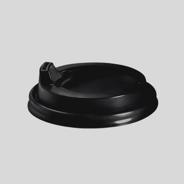 Lid to suit BioPak Coffee Cup Black Sipper 390ml to 510ml  /  12oz to 20oz 1000/Ctn - $54.67