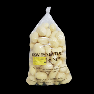 Peeled Potatoes Whole 9kg  BAG