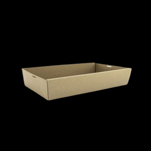 Catering Tray Greenmark Large Brown 50/Ctn - $89.10