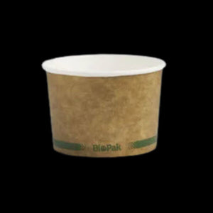 BioBowl Kraft 250ml / 8oz  1000/Ctn - $109.13