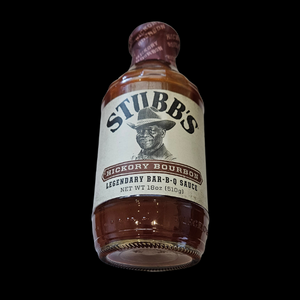 Sauce Stubb's Hickory Bourbon 510gms 1/Ea - $8.90