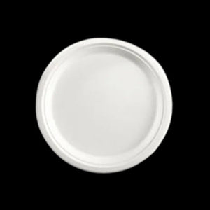 Plate Plant Fibre Round 25cm / 10"  500/Ctn - $83.44