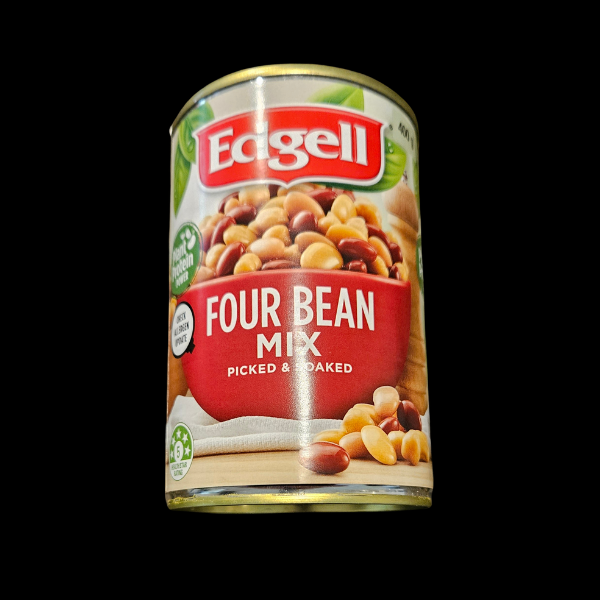 Bean Mix Four Heinz 400gm 1/Ea - $5.75