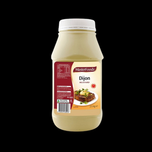 Mustard Dijon Masterfood 2.5kg  1/Ea - $25.82