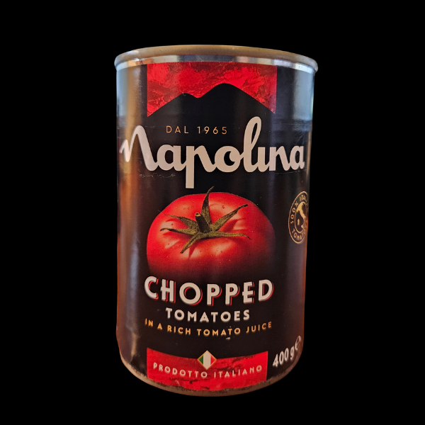 Tomatoes Chopped Peeled 400gm 1/Ea - $2.50