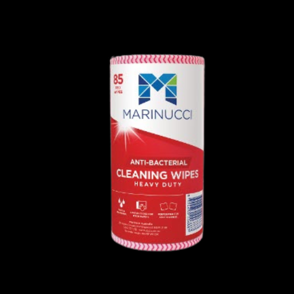 Anti-Bacterial Wipe Heavy Duty Red 1 Roll Each - $10.80 + GST